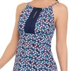 Cheap 😍 Kim Rogers® Keyhole High Neck Swim Tankini 🎉 -Kim Rogers® Shop Belk 2469