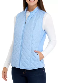 Top 10 ⭐ Kim Rogers® 👩 Women's Quilted Rib Vest 🔥
