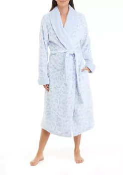 Deals 😀 Kim Rogers® 👩 Women's Embossed Leopard Robe ✨ -Kim Rogers® Shop Belk 253