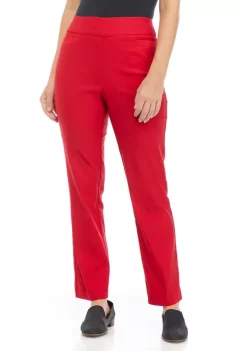 Promo 🔔 Kim Rogers® 👩 Women's Straight Leg Pants 😍 -Kim Rogers® Shop Belk 258