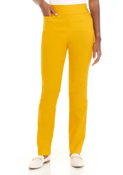 Promo 🔔 Kim Rogers® 👩 Women's Straight Leg Pants 😍 -Kim Rogers® Shop Belk 259