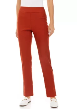 Promo 🔔 Kim Rogers® 👩 Women's Straight Leg Pants 😍 -Kim Rogers® Shop Belk 260