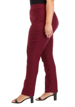Cheap ❤️ Kim Rogers® Plus Size Solid Fashion Pants 🎁 -Kim Rogers® Shop Belk 364
