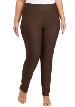 Cheap ❤️ Kim Rogers® Plus Size Solid Fashion Pants 🎁 -Kim Rogers® Shop Belk 370