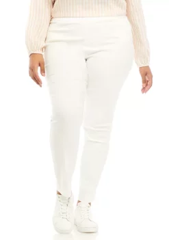 Cheap ❤️ Kim Rogers® Plus Size Solid Fashion Pants 🎁 -Kim Rogers® Shop Belk 371