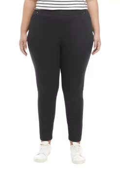 Top 10 😉 Kim Rogers® Plus Size Pull On Denim Pants 😀 -Kim Rogers® Shop Belk 384