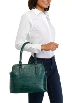 Coupon 😍 Kim Rogers® Croco Satchel 🤩 -Kim Rogers® Shop Belk 436