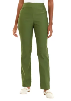 Top 10 😉 Kim Rogers® Petite Straight Leg Pants 💯 -Kim Rogers® Shop Belk 577