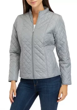 Coupon 🧨 Kim Rogers® Petite Quilted Jacket ✔️ -Kim Rogers® Shop Belk 589