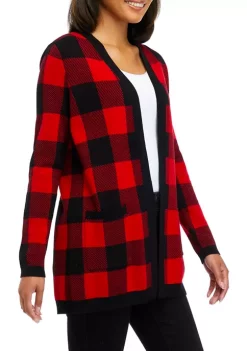 Best deal ✨ Kim Rogers® 👩 Women's Long Sleeve Jacquard Cardigan 🎉 -Kim Rogers® Shop Belk 617