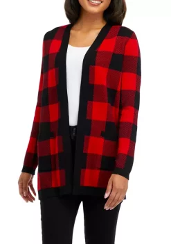 Best deal ✨ Kim Rogers® 👩 Women's Long Sleeve Jacquard Cardigan 🎉 -Kim Rogers® Shop Belk 618