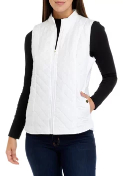 Top 10 ⭐ Kim Rogers® 👩 Women's Quilted Rib Vest 🔥 -Kim Rogers® Shop Belk 7