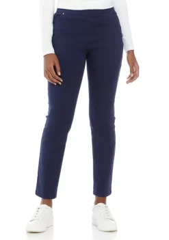Wholesale ✨ Kim Rogers® 👩 Women's Cotton Straight Leg Pants ⌛ -Kim Rogers® Shop Belk 718