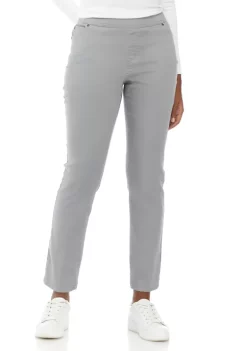 Wholesale ✨ Kim Rogers® 👩 Women's Cotton Straight Leg Pants ⌛ -Kim Rogers® Shop Belk 719