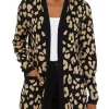 Budget 🎁 Kim Rogers® 👩 Women's Long Sleeve Jacquard Cardigan 🧨 -Kim Rogers® Shop Belk 784