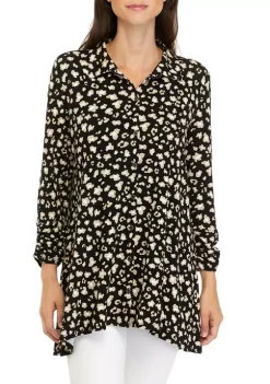 Top 10 🥰 Kim Rogers® 👩 Women's 3/4 Sleeve Printed Top 🥰 -Kim Rogers® Shop Belk 816