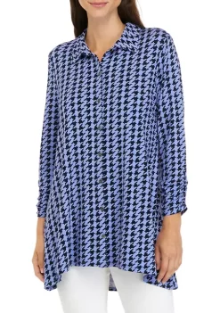 Top 10 🥰 Kim Rogers® 👩 Women's 3/4 Sleeve Printed Top 🥰 -Kim Rogers® Shop Belk 817