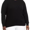 Deals 🌟 Kim Rogers® Plus Size Long Sleeve Cable Crew Neck Sweater 👍 -Kim Rogers® Shop Belk 882