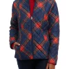 Buy ⭐ Kim Rogers® 👩 Women's Quilted Printed Jacket 👏 -Kim Rogers® Shop Belk 913