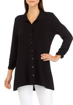 Discount ⭐ Kim Rogers® 👩 Women's 3/4 Sleeve Julianna Tunic 🥰